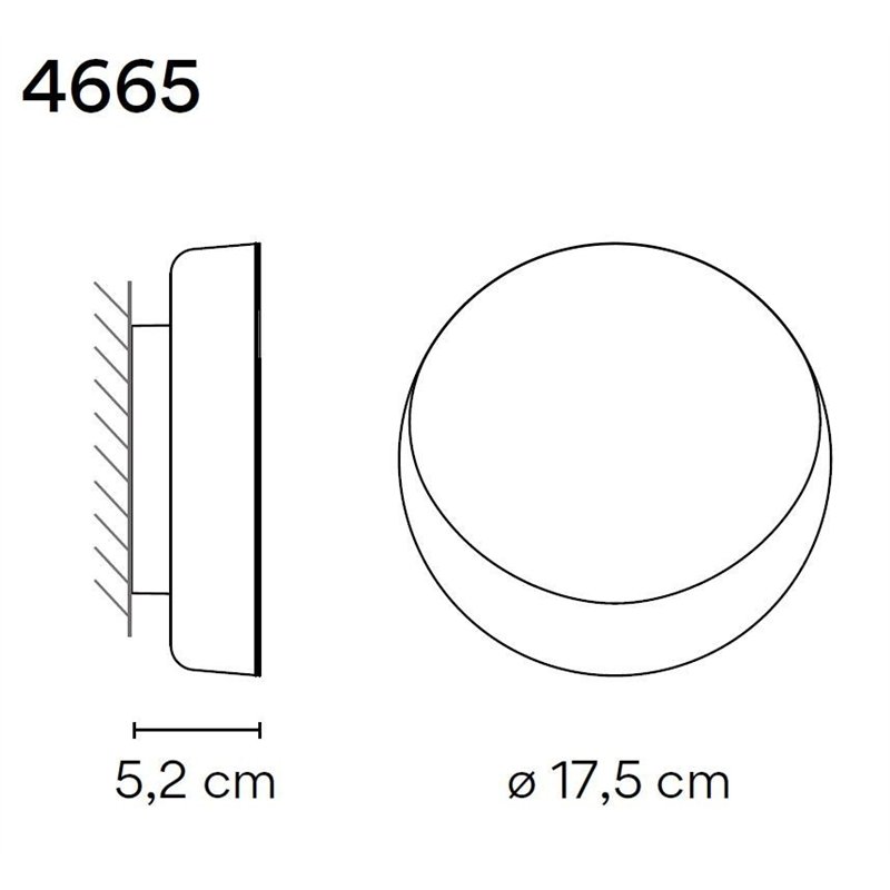Vibia Dots B wandlamp