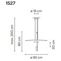 Vibia Flamingo 2X Medium hanglamp