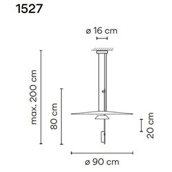 Vibia Flamingo 2X Medium suspension lamp