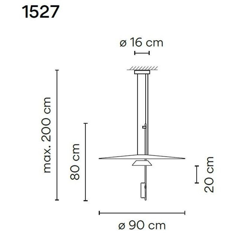 Vibia Flamingo 2X Medium hanglamp
