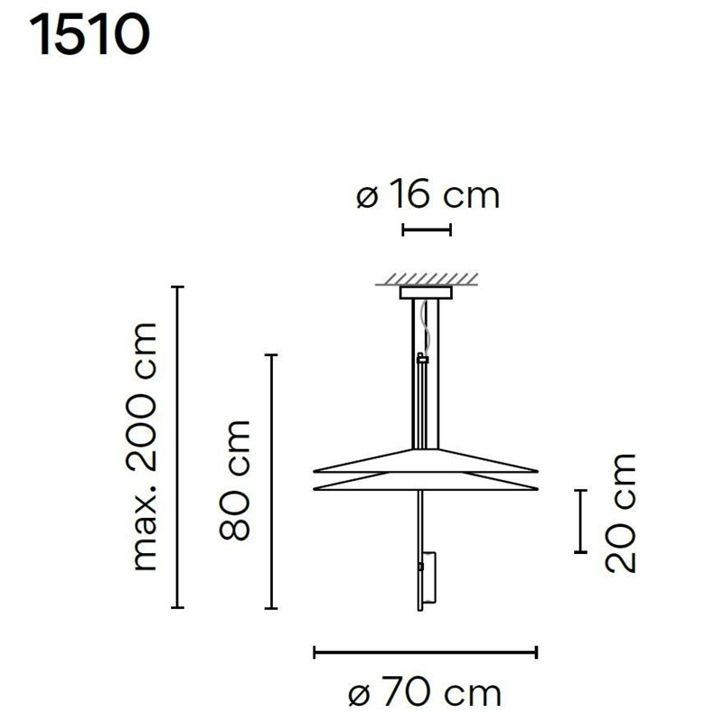 Vibia Flamingo 2X Small hanglamp