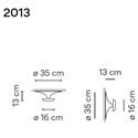 Vibia Funnel 35 Led - 2013 plafondlamp