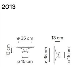 Vibia Funnel 35 Led - 2013 ceiling lamp