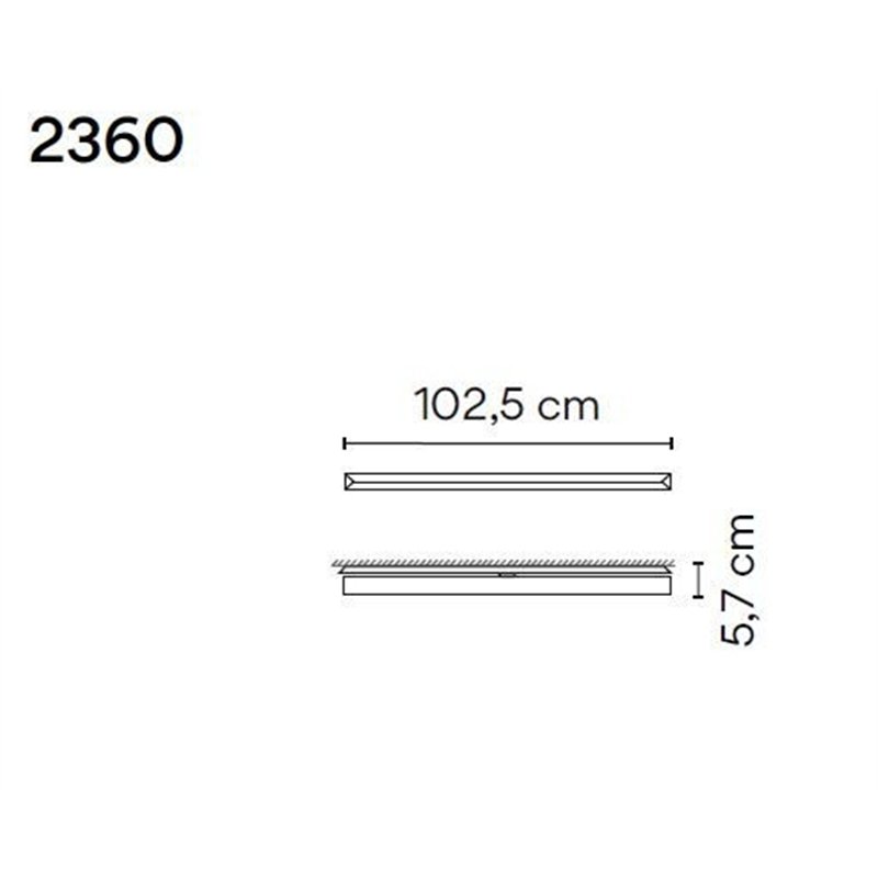 Vibia Halo Wall 1X wandlamp