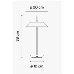Vibia Mayfair Mini Portable - 5495 table lamp
