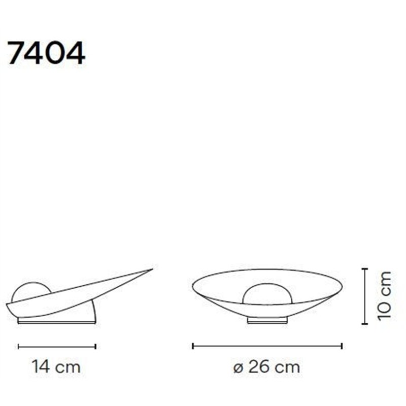 Vibia Musa 10 Portable tafellamp