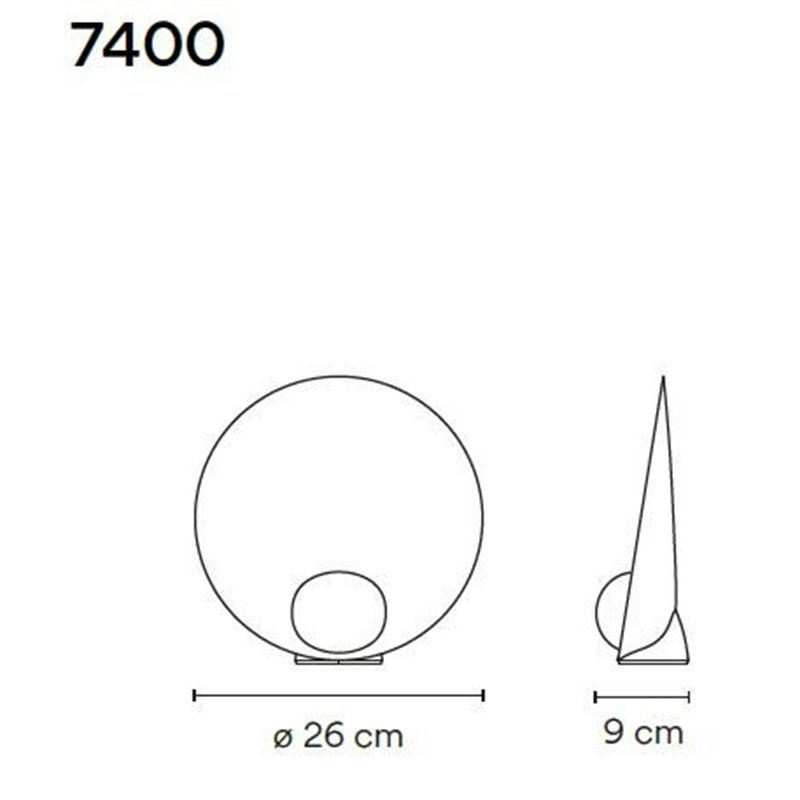Vibia Musa 26 tafellamp