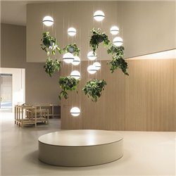 Vibia Palma Vertical 2X 19 - 3720 suspension lamp