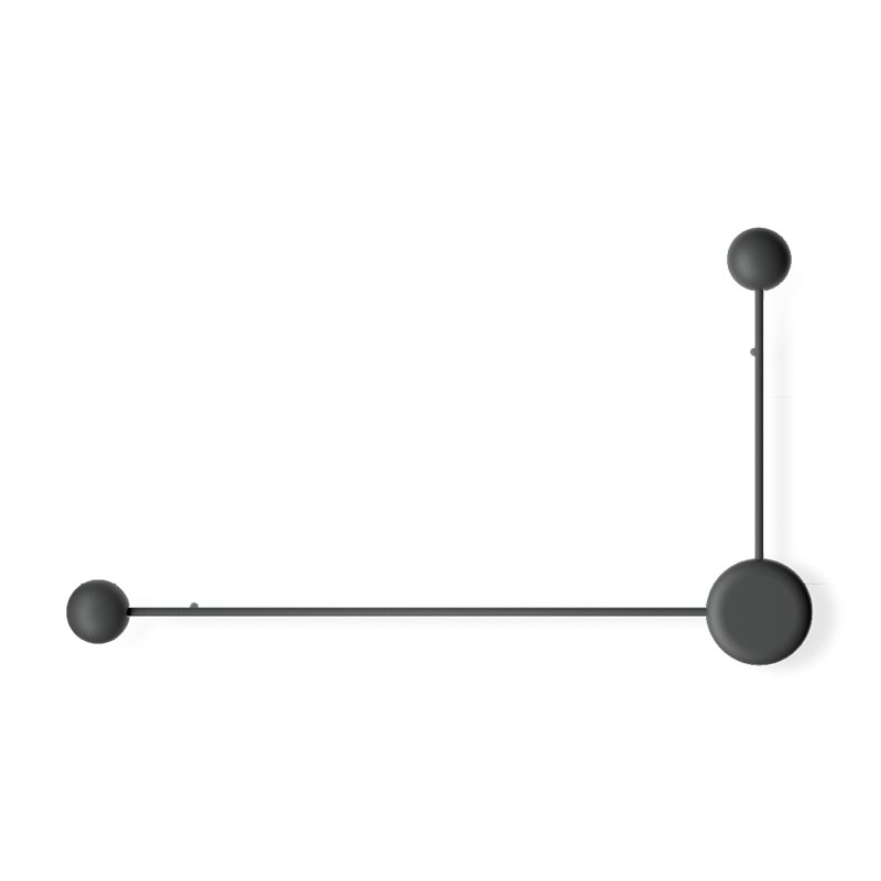 Vibia Pin 2X Hook - 1694 wandlamp