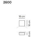Vibia Structural 1X wandlamp