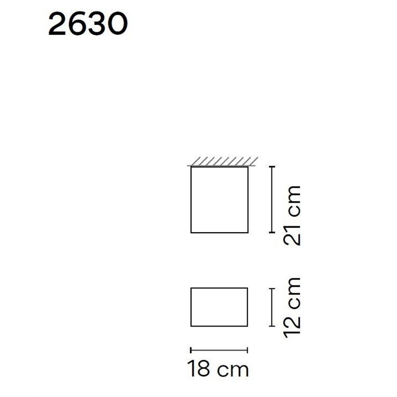 Vibia Structural 1X18 plafondlamp