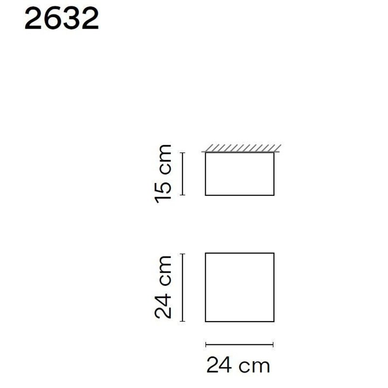 Vibia Structural 1X24 plafondlamp