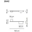 Vibia Structural 2X Extended 160 plafondlamp