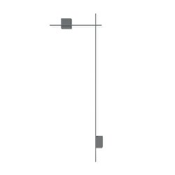 Vibia Structural 2X Extended 84X240 - 2617 wandlamp