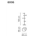 Vibia Suite 133 Glass Diffuser staanlamp