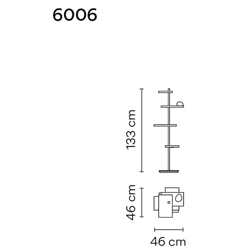 Vibia Suite 133 Glass Diffuser staanlamp