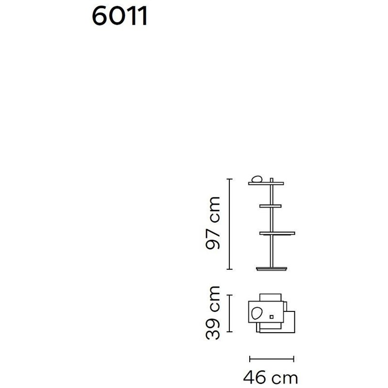 Vibia Suite 97 Glass Diffuser staanlamp