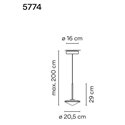 Vibia Tempo 20,5 hanglamp