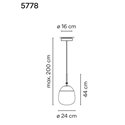 Vibia Tempo 24 hanglamp