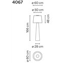 Vibia Wind 166 tuinpaal