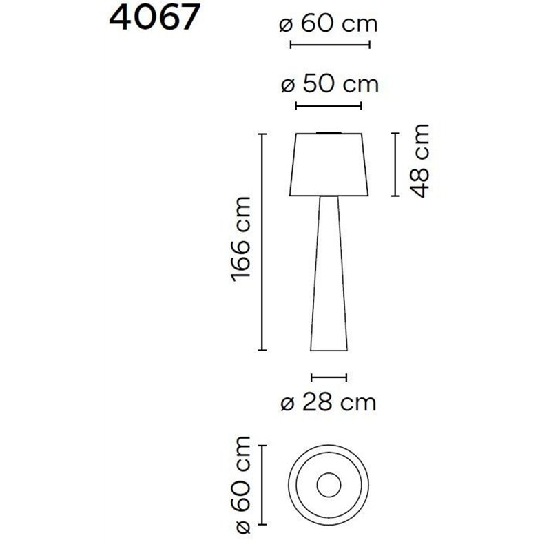 Vibia Wind 166 tuinpaal