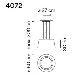 Vibia Wind 30 suspension lamp