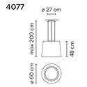 Vibia Wind 48 hanglamp