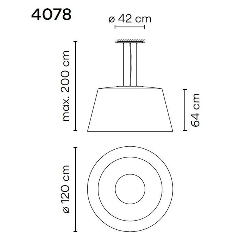 Vibia Wind 64 hanglamp
