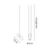 Vibia Circus Medium 20° - 40° Pendant - 0141 track lighting fixture