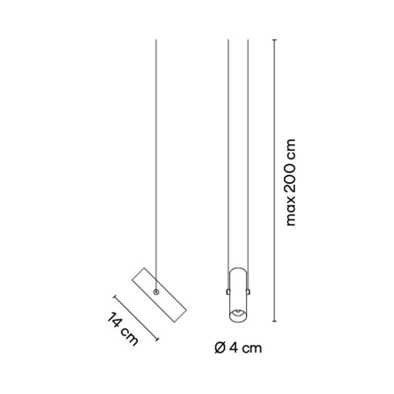 Vibia Circus Wide 40° Pendant - 0142 trackverlichting