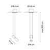 Vibia Circus solo Medium 20° - 40° Pendant - 0177 suspension lamp