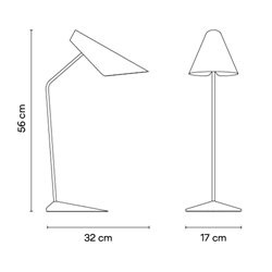 Vibia I.cono - 0700 table lamp