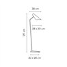 Vibia I.cono - 0712 floor lamp