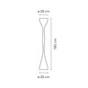 Vibia Jazz Ø 25 cm - 1329 floor lamp