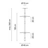 Vibia Flamingo mini Ø 45 cm - 1590 suspension lamp