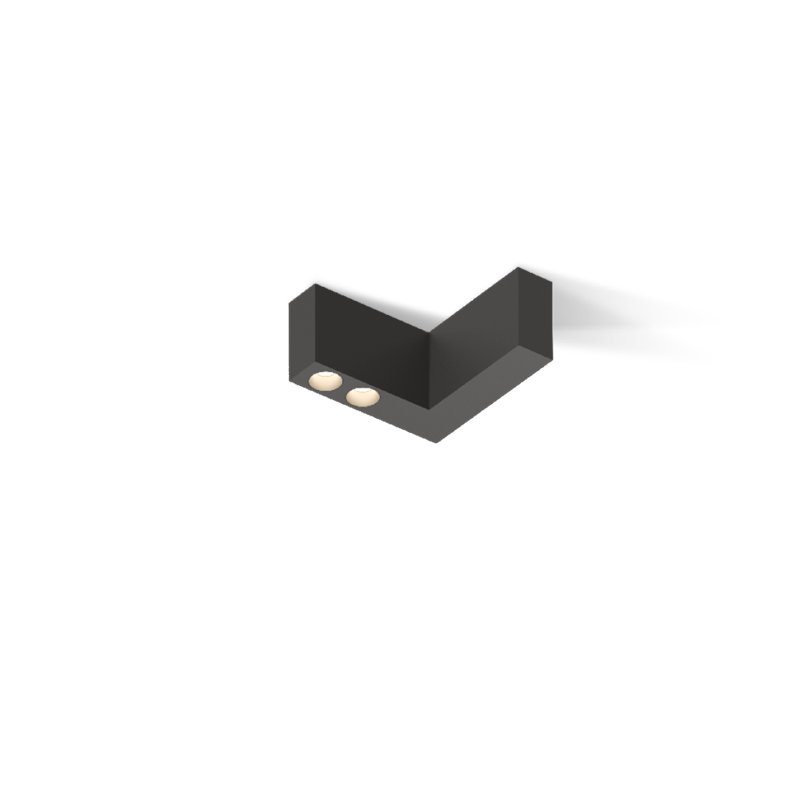 Vibia Offset 2x LED linkse versie - 1725 plafondlamp