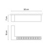 Vibia Offset High Efficiency Low Glare 31 cm - 1747 ceiling lamp