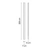 Vibia Offset Colour Mood Grazer 225 cm Right - 1765 ceiling lamp