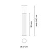 Vibia Array Ø 37 cm - 193 cm - 1810 suspension lamp