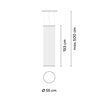 Vibia Array Ø 55 cm - 193 cm - 1825 suspension lamp