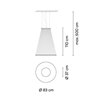 Vibia Array Ø 83 cm - 110 cm - 1865 suspension lamp