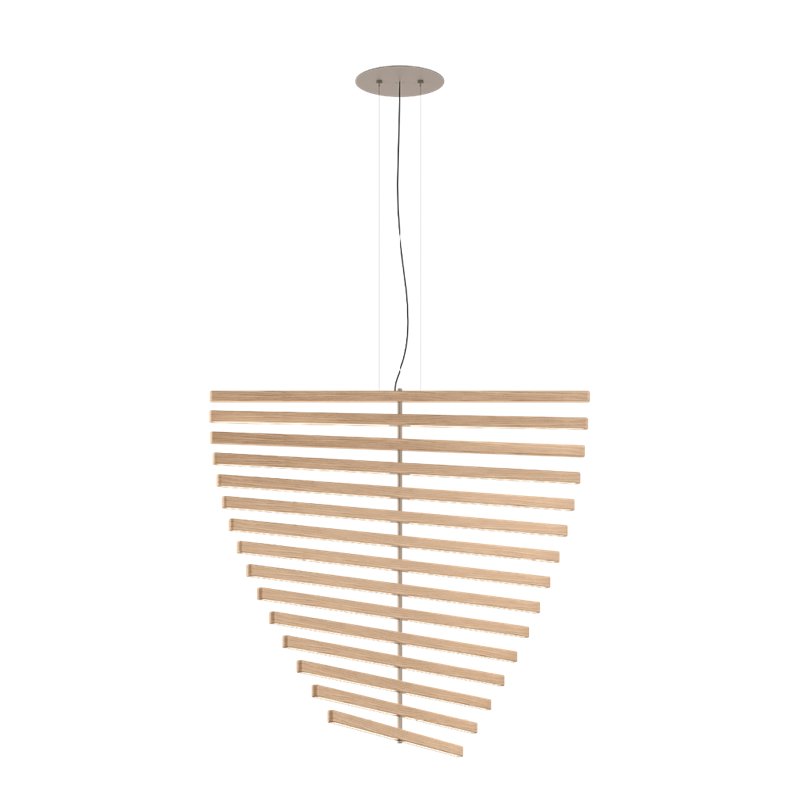 Vibia Rhythm Vertical Wood - 2167 hanglamp