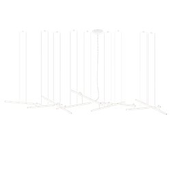 Vibia Halo lineal 9x - 2343 hanglamp