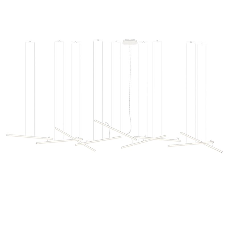 Vibia Halo lineal 9x - 2343 hanglamp