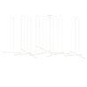 Vibia Halo lineal 9x - 2343 suspension lamp
