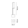 Vibia Class 1x - 2800 garden lamp