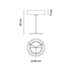 Vibia Dama Ø 45 cm - 3225 table lamp