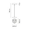 Vibia Dama Ø 49,5 cm - 3230 floor lamp