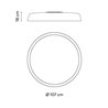 Vibia Bigger Ø 107 cm - 3915 ceiling lamp