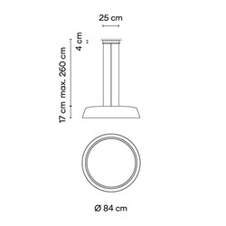 Vibia Bigger Ø 84 cm - 3925 suspension lamp